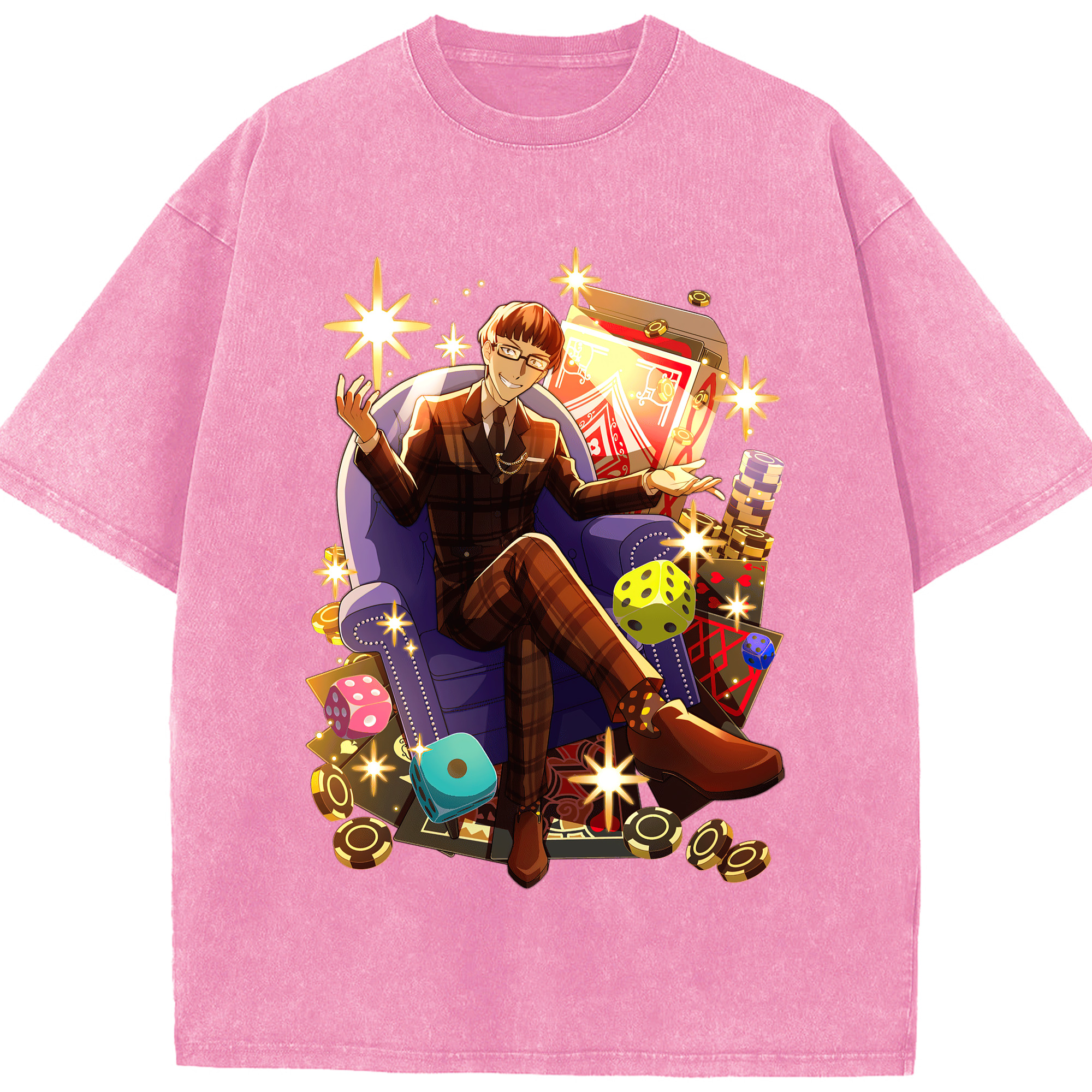 （画像用） 文豪ストレイドッグス Bungo Stray Dogs 綿100% ヴィンテージ風 半袖Tシャツ（フロントプリント）